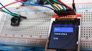 Uso de TFT para crear menu interactivo