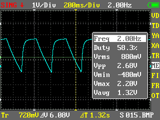 oscilador transistor - carga del condensador