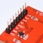 PCB con pin SCK