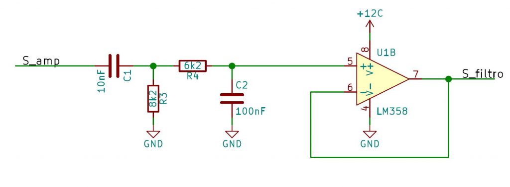 Filtro en vumetro LED con lm3915