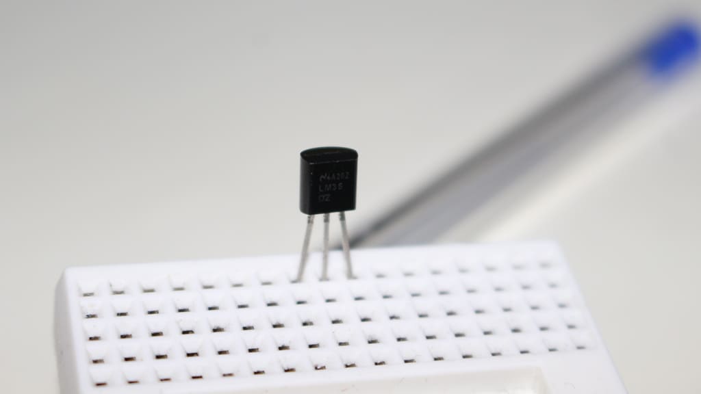 Lee más sobre el artículo Medir temperatura con sensor LM35